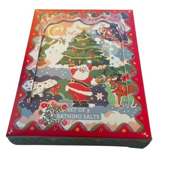 Cath Kidston New Flawed Red Berry and Cedar Christmas Pamper Hamper Gift Set - Picture 5 of 10